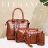 HELGA | EXCLUSIVE SALE: 4-PIECE MODERN LEATHER BAG SET