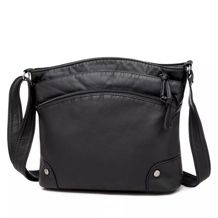 AGNETHE LEATHER CROSSBODY BAG