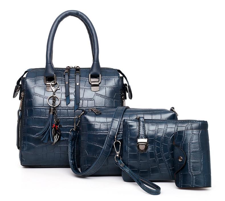 HELGA | EXCLUSIVE SALE: 4-PIECE MODERN LEATHER BAG SET