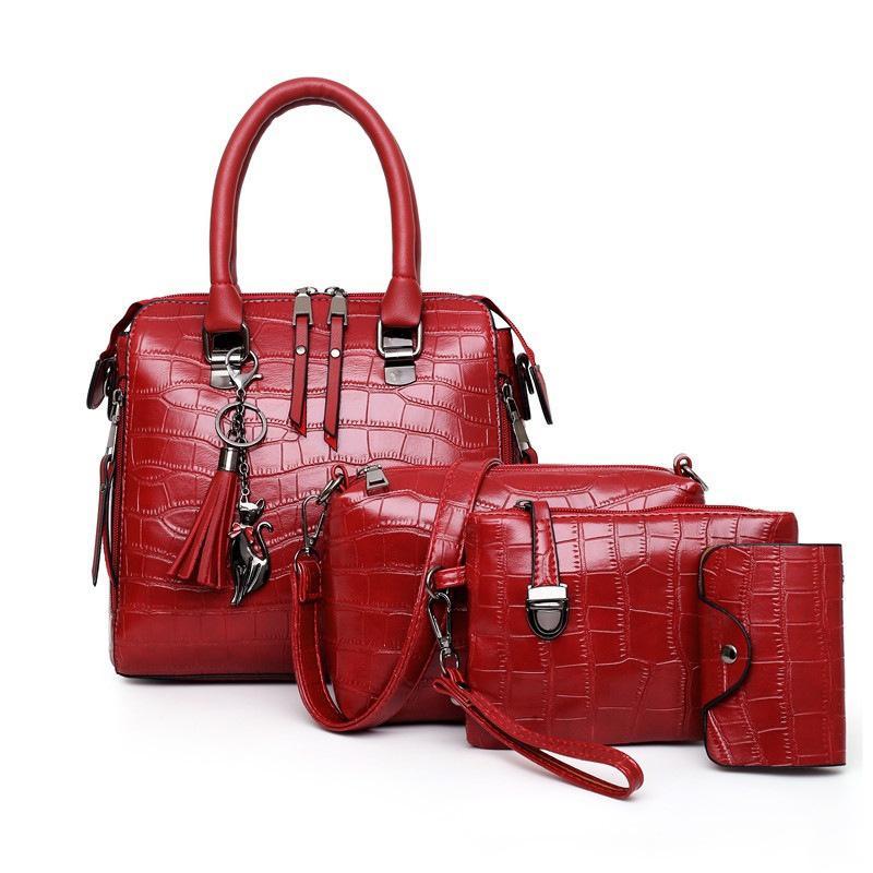 HELGA | EXCLUSIVE SALE: 4-PIECE MODERN LEATHER BAG SET