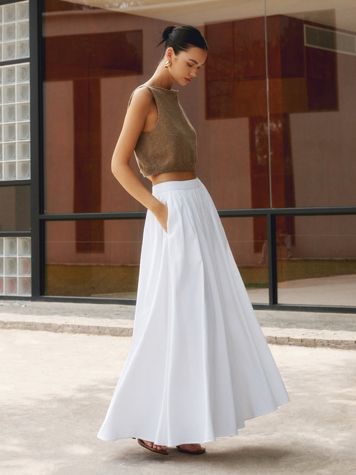 NOLA | LINEN MAXI SKIRT