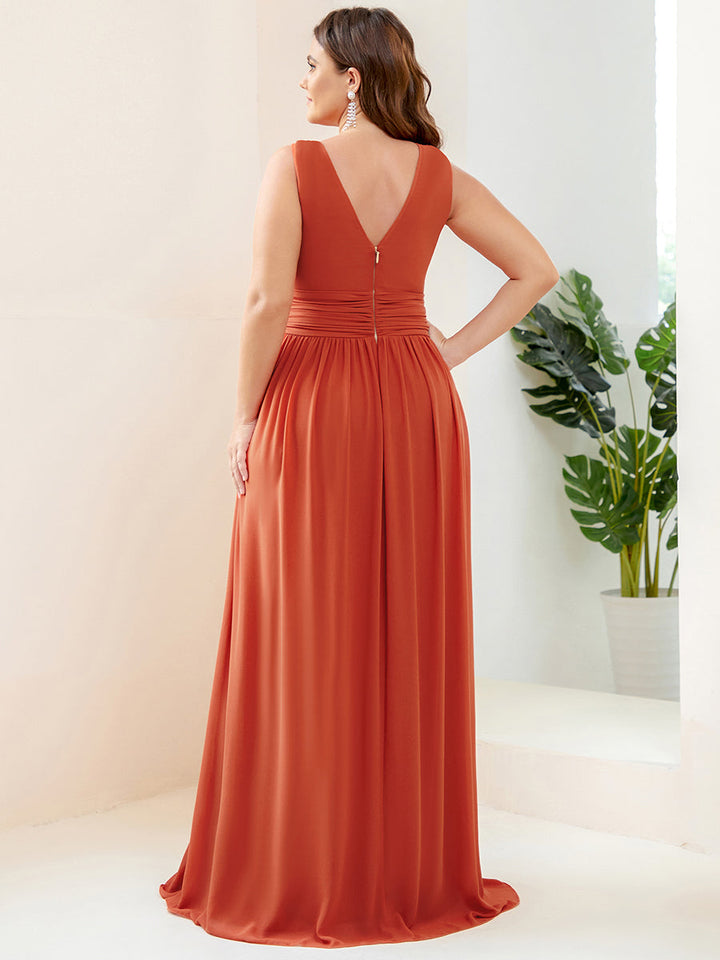 ALICE SLEEVELESS CHIFFON BRIDESMAID DRESS