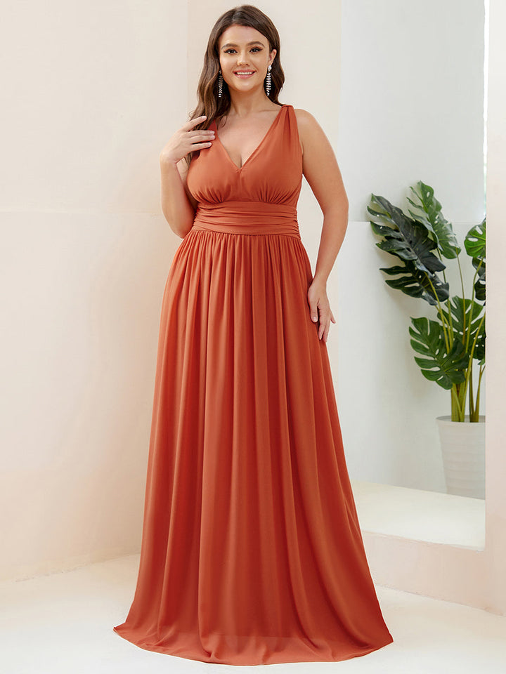 ALICE SLEEVELESS CHIFFON BRIDESMAID DRESS