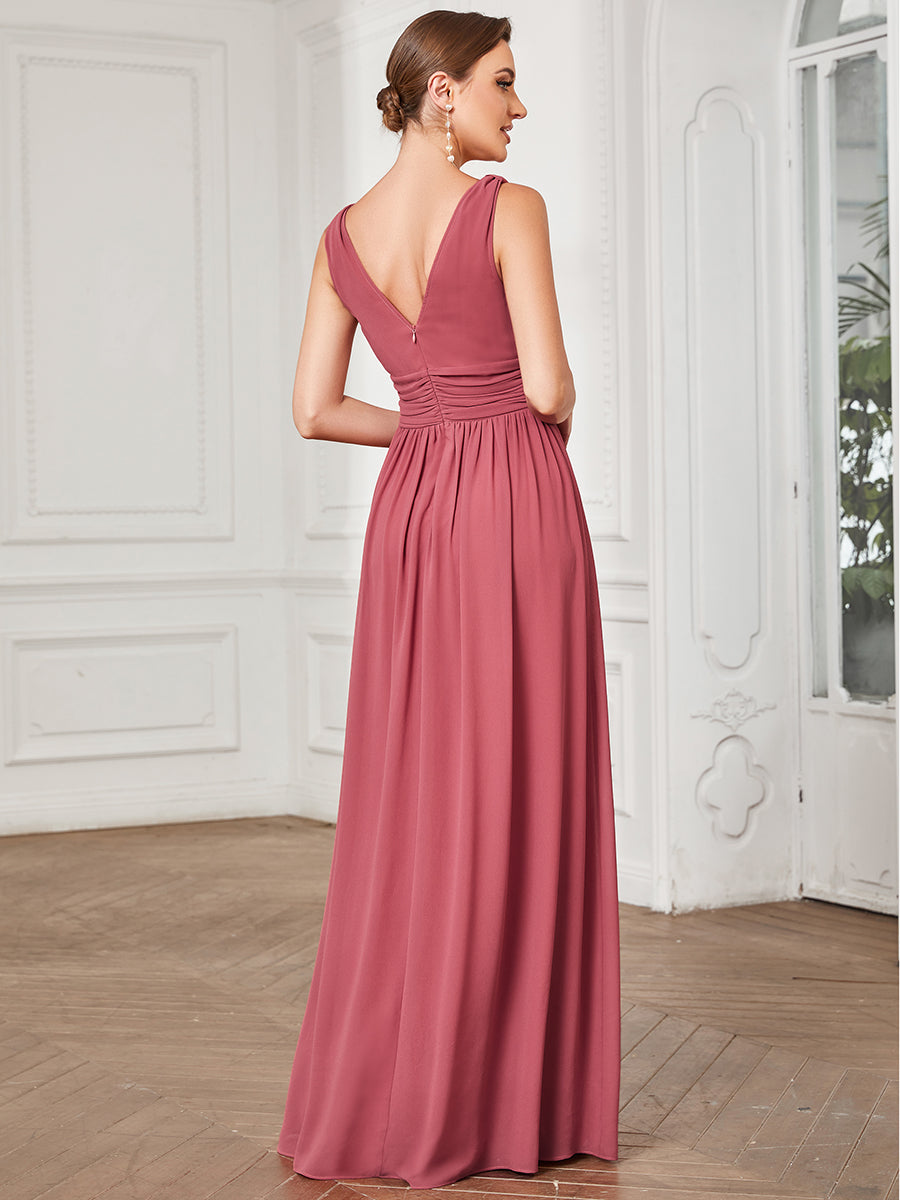 ALICE SLEEVELESS CHIFFON BRIDESMAID DRESS