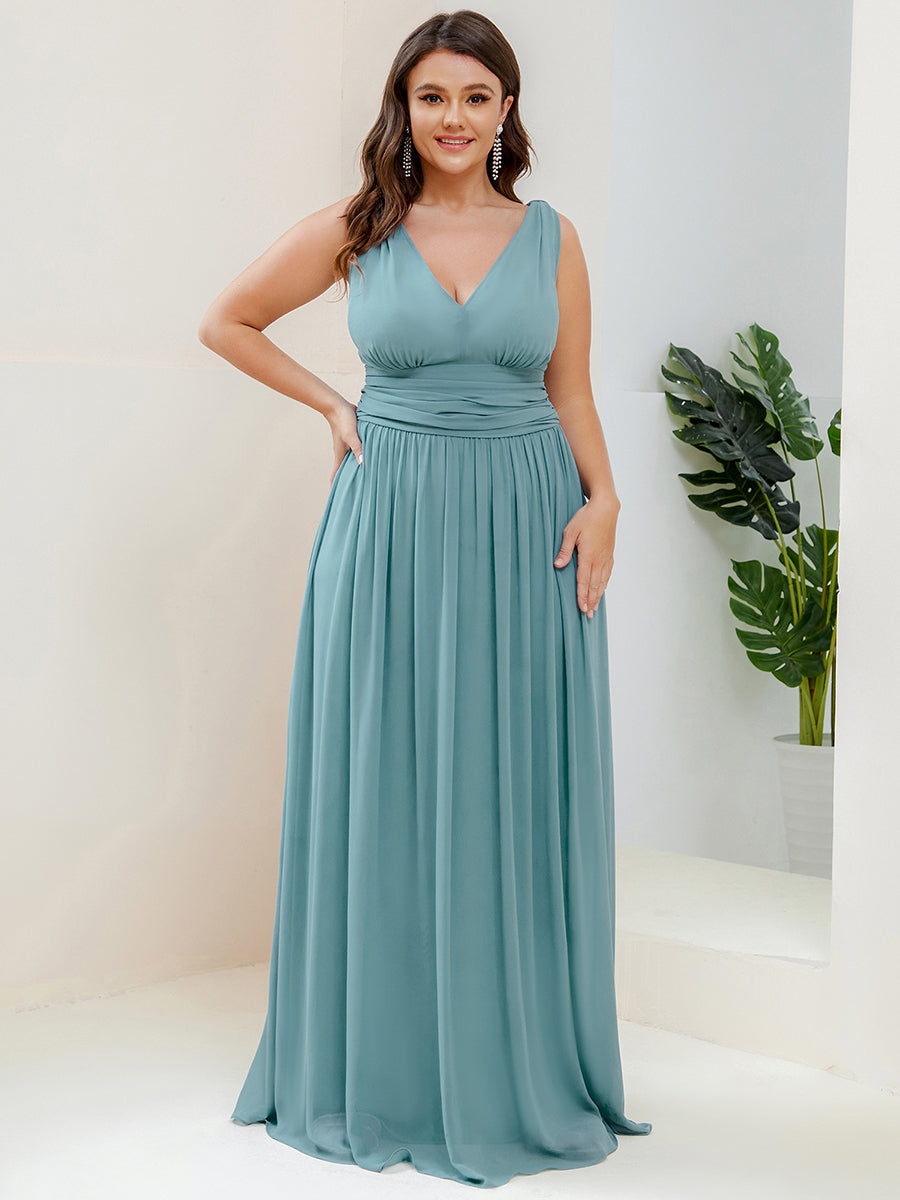 ALICE SLEEVELESS CHIFFON BRIDESMAID DRESS