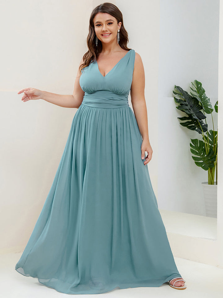 ALICE SLEEVELESS CHIFFON BRIDESMAID DRESS