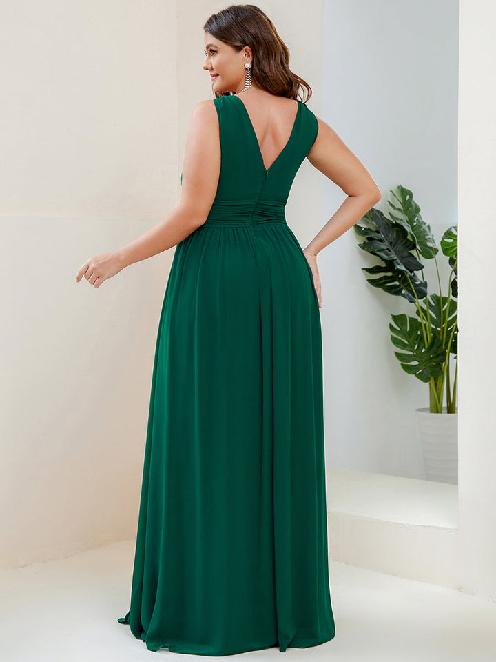 ALICE SLEEVELESS CHIFFON BRIDESMAID DRESS