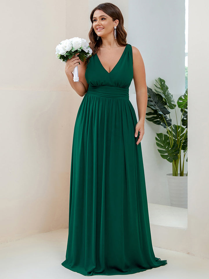 ALICE SLEEVELESS CHIFFON BRIDESMAID DRESS