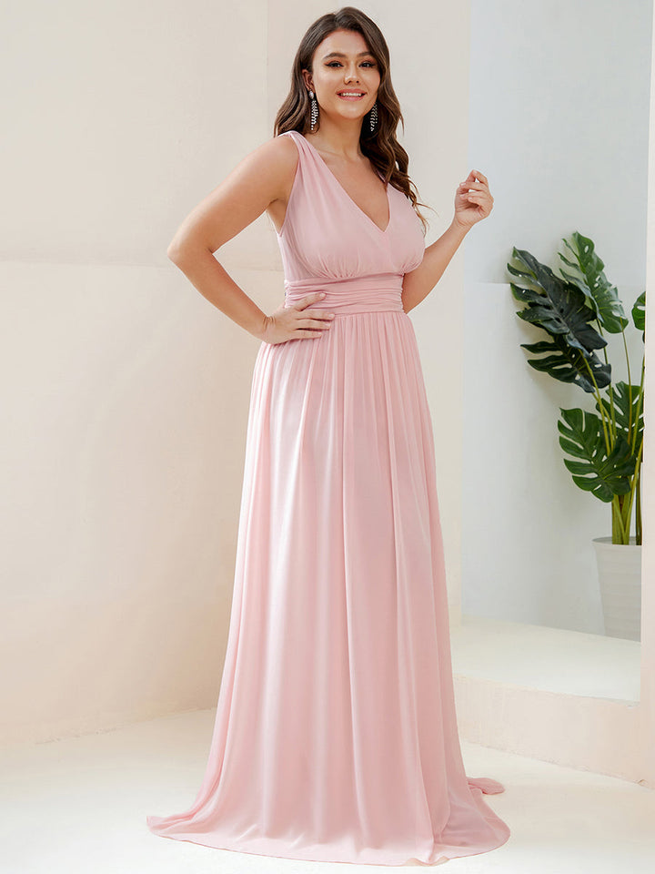 ALICE SLEEVELESS CHIFFON BRIDESMAID DRESS