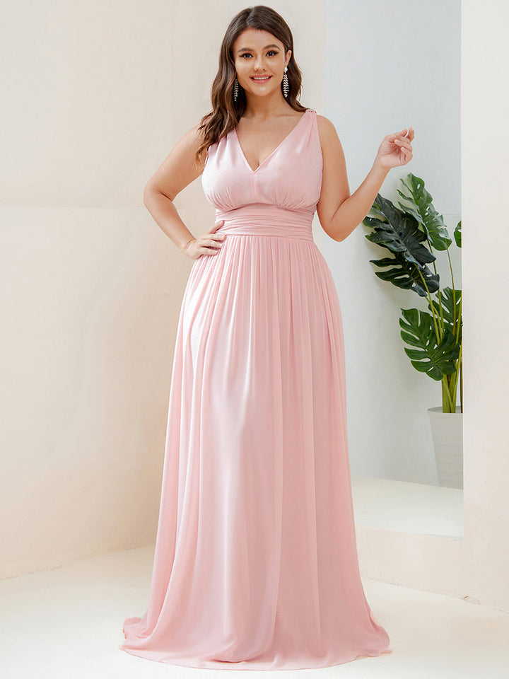 ALICE SLEEVELESS CHIFFON BRIDESMAID DRESS