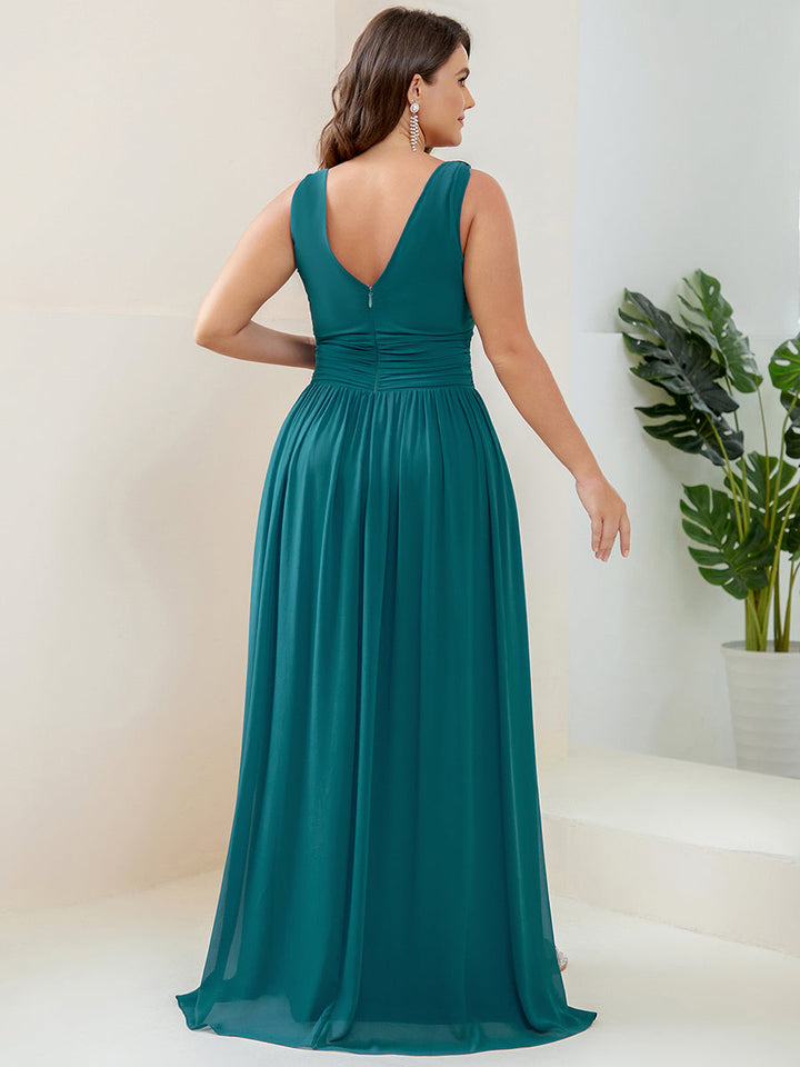 ALICE SLEEVELESS CHIFFON BRIDESMAID DRESS