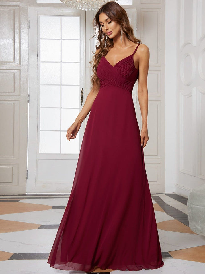 PENELOPE DRAPED BACK SWEETHEART BRIDESMAID DRESS