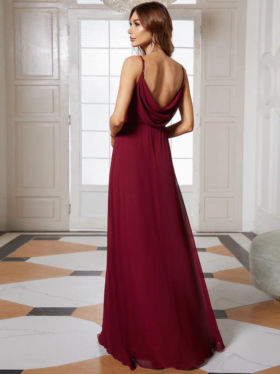 PENELOPE DRAPED BACK SWEETHEART BRIDESMAID DRESS