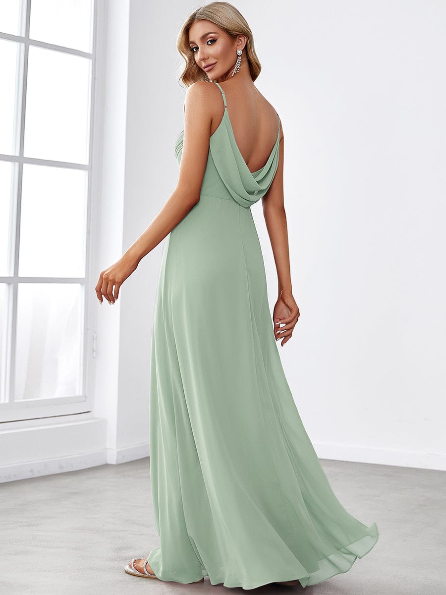 PENELOPE DRAPED BACK SWEETHEART BRIDESMAID DRESS