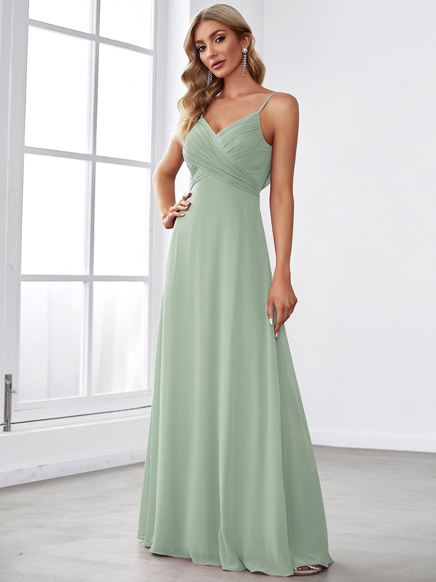 PENELOPE DRAPED BACK SWEETHEART BRIDESMAID DRESS