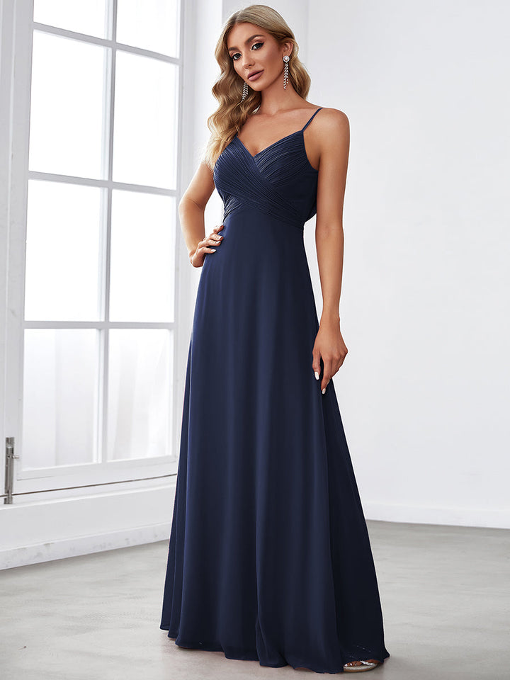 PENELOPE DRAPED BACK SWEETHEART BRIDESMAID DRESS