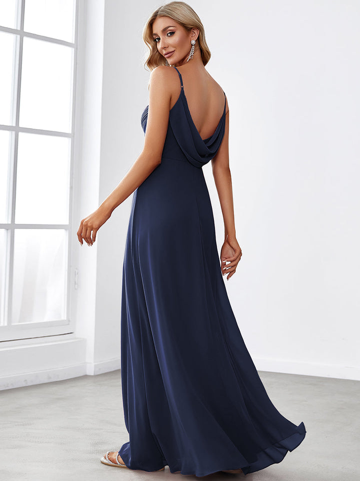 PENELOPE DRAPED BACK SWEETHEART BRIDESMAID DRESS