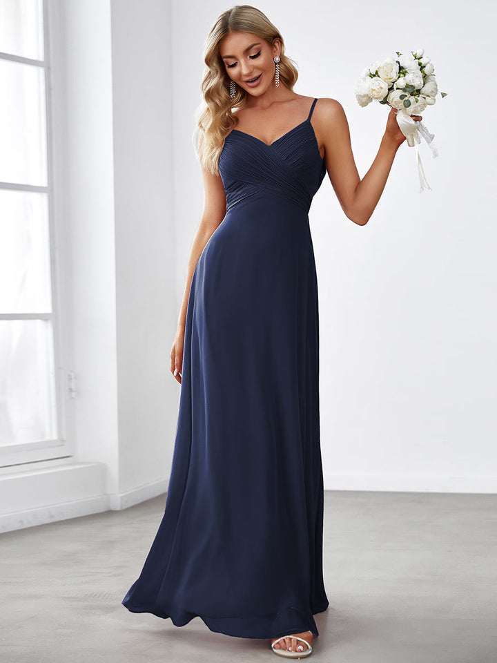 PENELOPE DRAPED BACK SWEETHEART BRIDESMAID DRESS