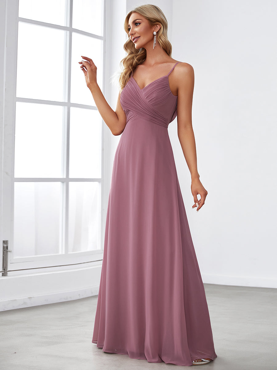 PENELOPE DRAPED BACK SWEETHEART BRIDESMAID DRESS