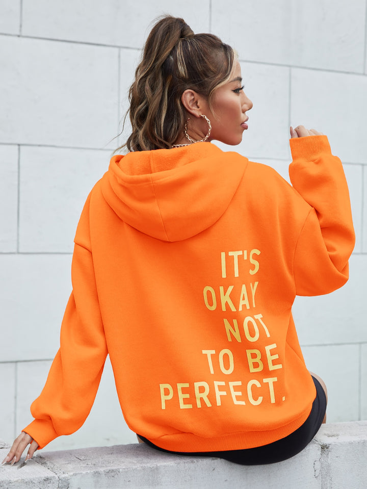 COMFORT HOODIE "IT'S OKAY NOT TO BE PERFECT"