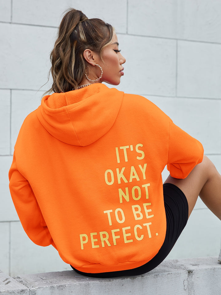 COMFORT HOODIE "IT'S OKAY NOT TO BE PERFECT"