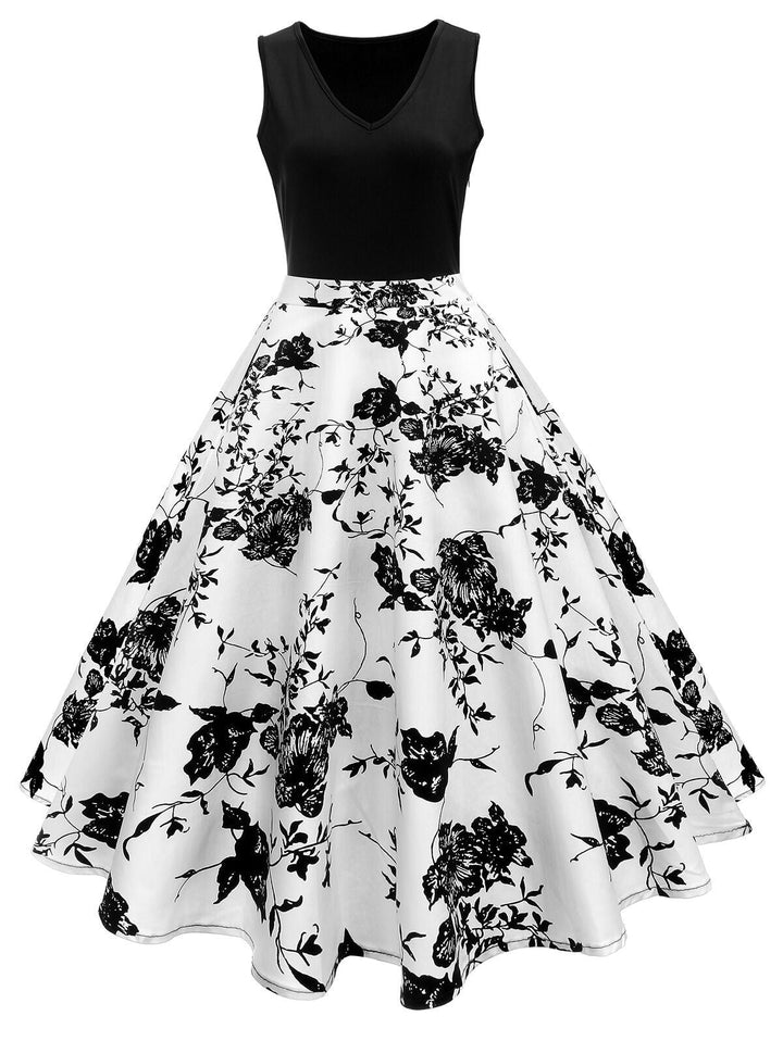 HEDWIG | FLORAL A-LINE DRESS