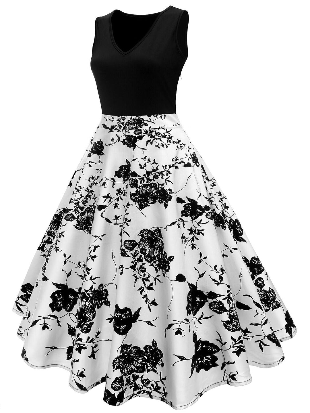 HEDWIG | FLORAL A-LINE DRESS