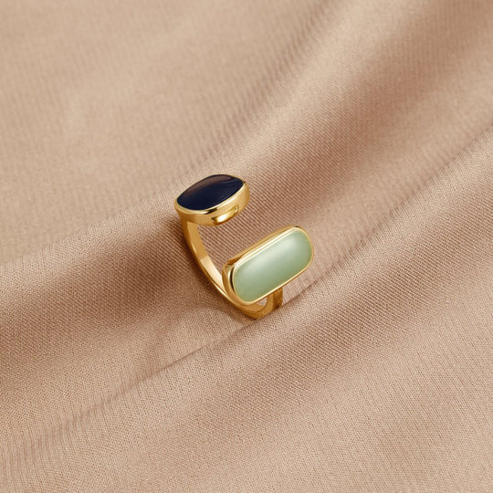 ISABELLA AQUAMARINE WRAP RING