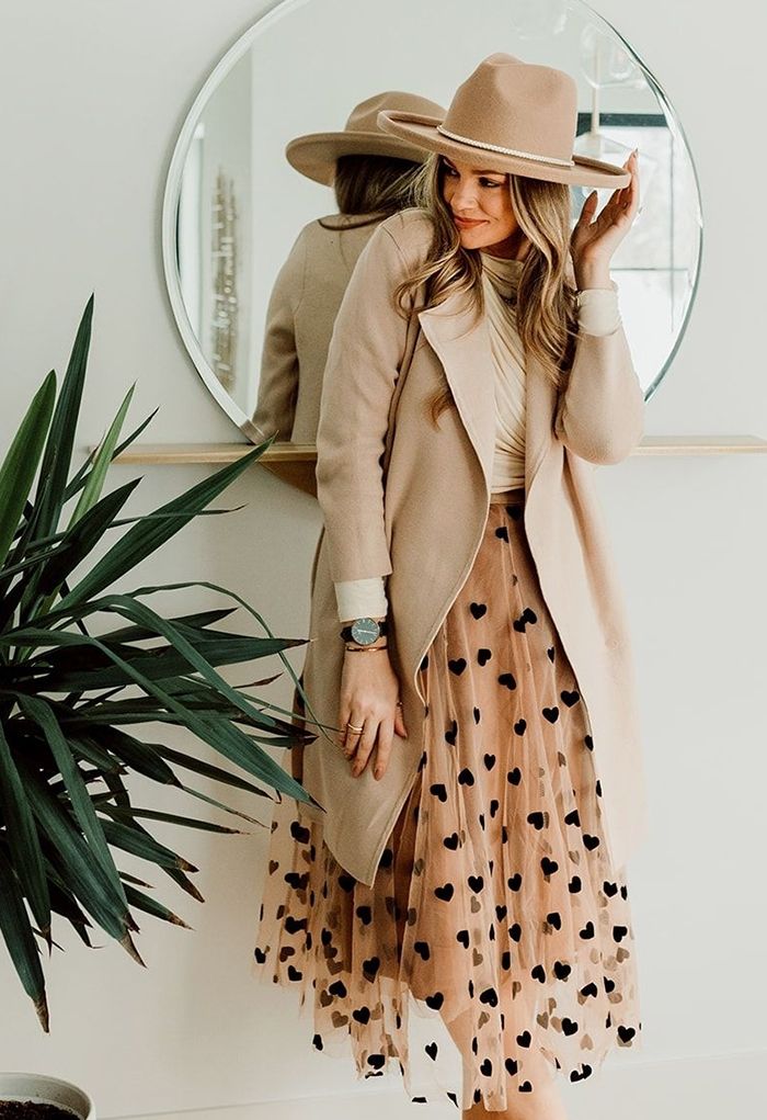 PAIGE | LIGHT TAN KNIT COAT WITH OPEN FRONT